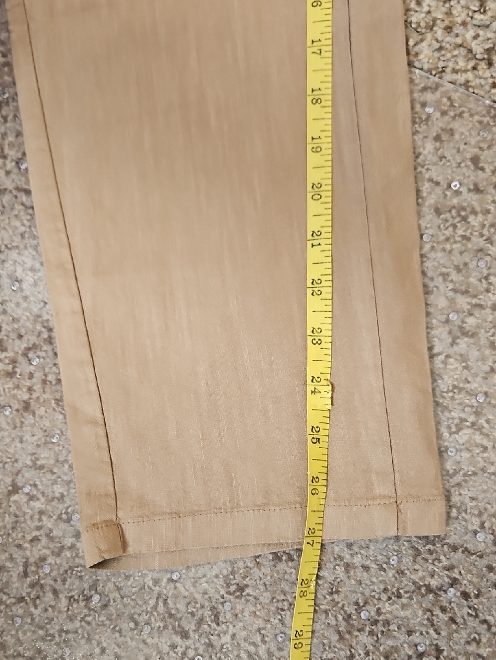 Kut from the Kloth Tan Cropped Drawstring Utility Pants - Picture 9 of 13